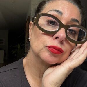 NEW Elegant Brown Women's Eyewear readers +4.00
